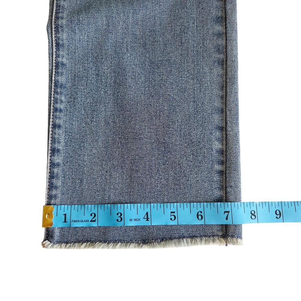 Blue Revival Quinn Mid Rise Straight Leg Ankle Jeans - Size 25 - Picture 11 of 12
